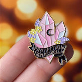 Protection From Assholes Enamel Pin